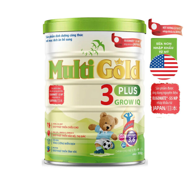 Sữa Multi Gold plus Grow IQ 900g - Grow IQ Việt Nam